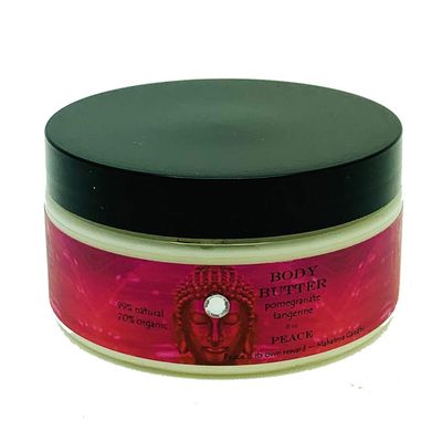 8 oz Buddhalicious Organic Body Butter Peace