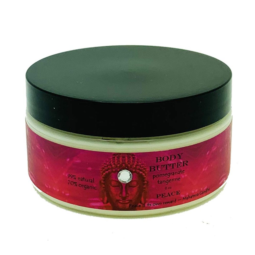 8 oz Buddhalicious Organic Body Butter Peace