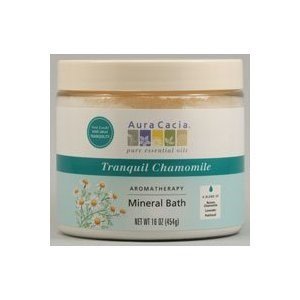 Aura Cacia Mnrl Bath Tranquil Chamom 16 Oz