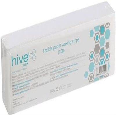 Hive Flexible Paper Waxing Strips (100) 22.5cm x 7.5cm