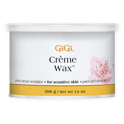 GiGi Crme Wax for Hair Removal, Soft Wax for Sensitive Skin, Face & Body, Gentle Formula, 14 oz, 1 Pack