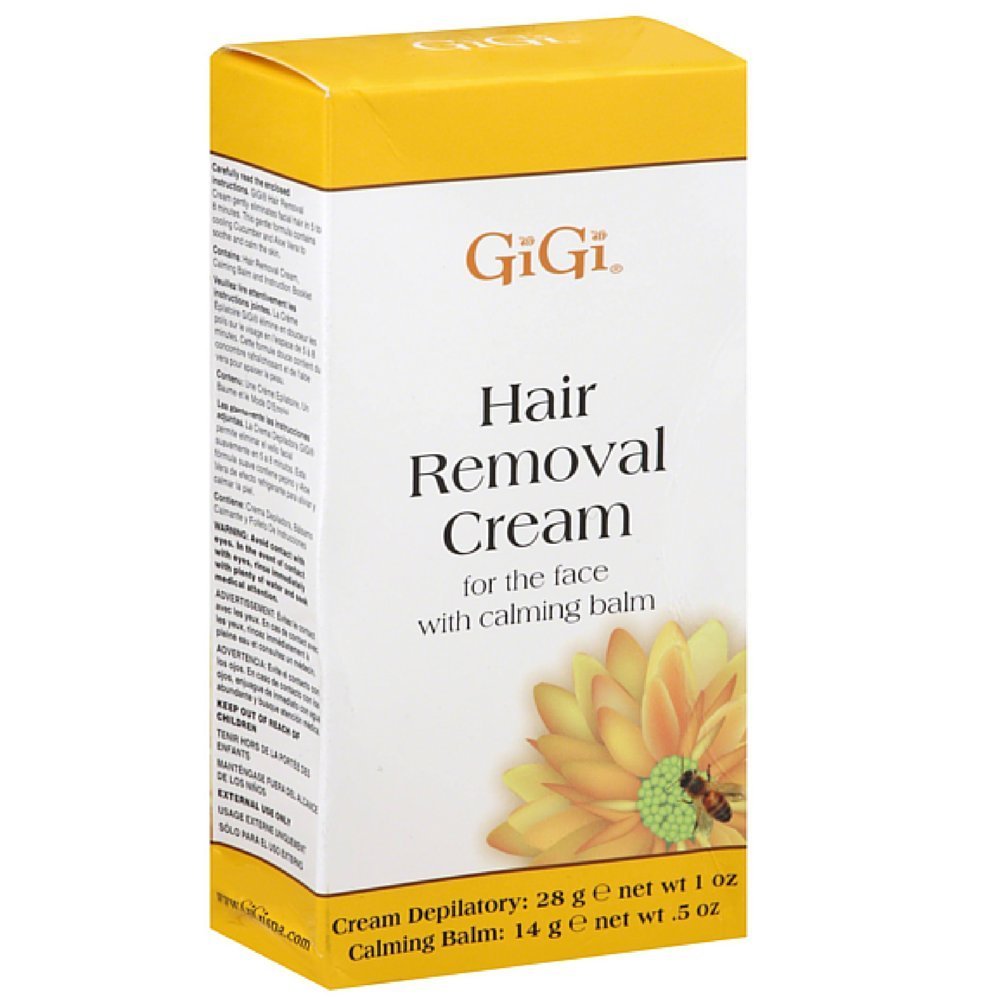 GiGi Hair Removal Cream for Legs and Bikini (Pack of 3)