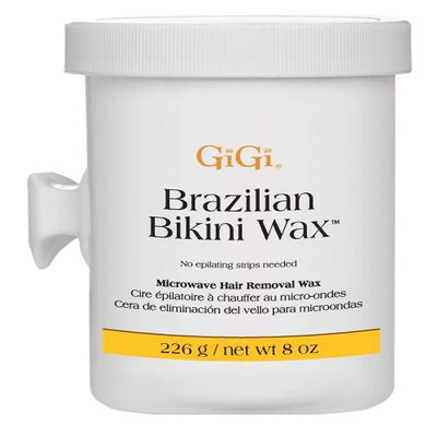 GiGi Brazilian Bikini Wax Microwave Formula, 8-Ounces (Pack of 2)
