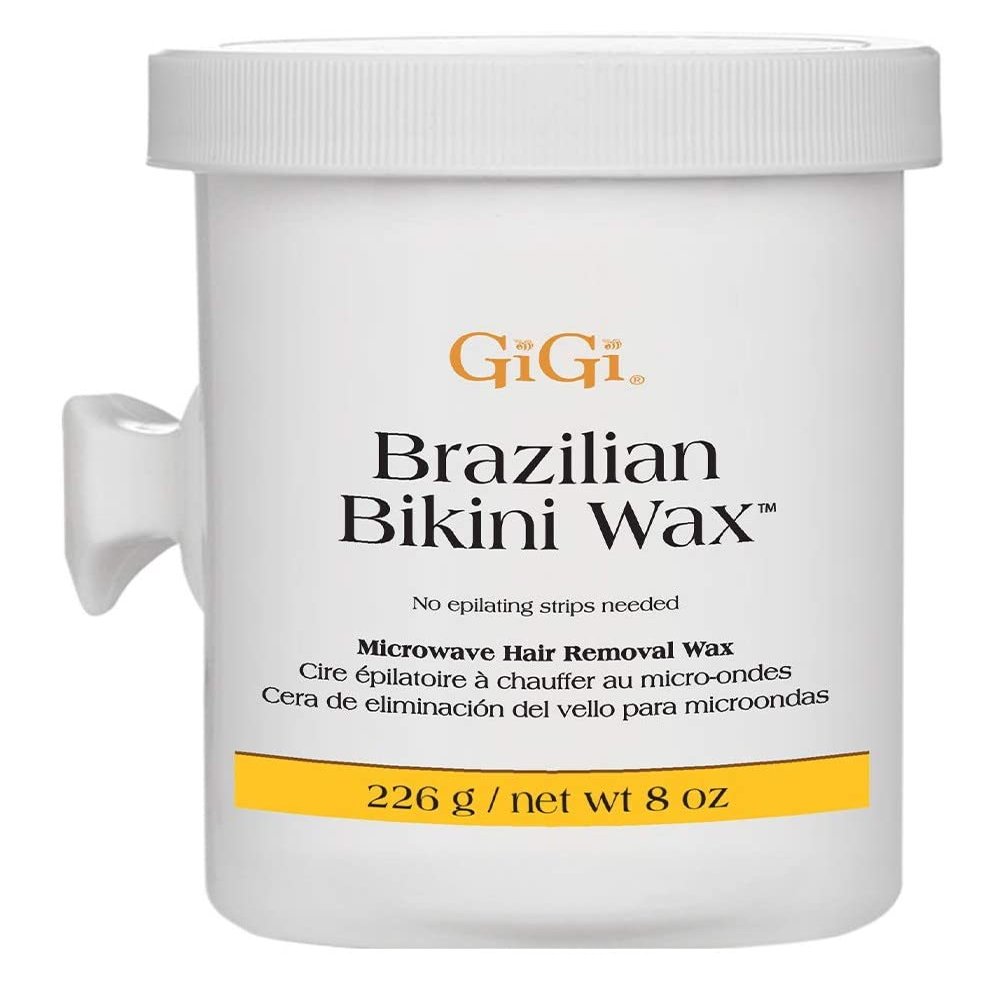 GiGi Brazilian Bikini Wax Microwave Formula, 8-Ounces (Pack of 2)