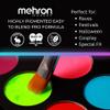 Mehron Makeup Paradise FX Neon UV Glow 8 Color Palette | Magnetic Refillable Special Effects Paint Palette | Professional Water Activated Paint for Raves, Costumes, SFX, Halloween, & Cosplay view 4