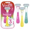 Gillette Venus Tropical Women's Disposable Razor, 3 Count view 1