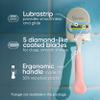 Gillette Venus Extra Smooth Pink Women's Razor Handle + 2 Blade Refills view 2