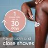 Gillette Venus Extra Smooth Pink Women's Razor Handle + 2 Blade Refills view 3