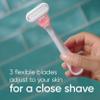 Gillette Venus Sensitive Women's Disposable Razors - Single Package of 3 Razors view 2
