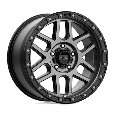 KMC KM544 18X9 5X5.0 S-BLK GTCC 18MM - KM54489050418