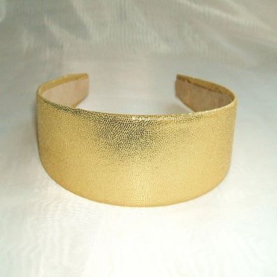 Gold Metallic Headband by Gifts and Beads