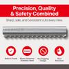 Feather Bonus Value Pack - Styling Razor Standard Blades - Professional Hair Cutting Blades for Styling, Shaping, Thinning - Single Edge Guarded Blade -Made in Japan- 30 Counts + 1 Blade Disposal Case view 2