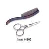Ultra Mustache Scissors & comb view 1