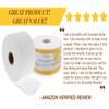 GiGi Non Woven Cloth Epilating Roll for Hair Removal, Facial Waxing Strip Roll For Soft Waxes, 50 Yards view 3