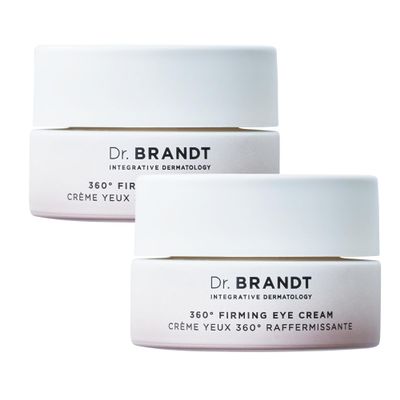 Dr. Brandt Dare to Age 360 Firming Eye Cream - 0.5 oz, Pack of 2 - Corrects the Look of Fine Lines, Dark Circles & Sagging Skin