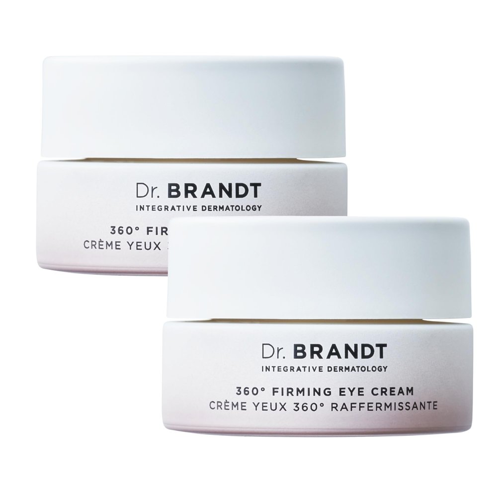 Dr. Brandt Dare to Age 360 Firming Eye Cream - 0.5 oz, Pack of 2 - Corrects the Look of Fine Lines, Dark Circles & Sagging Skin