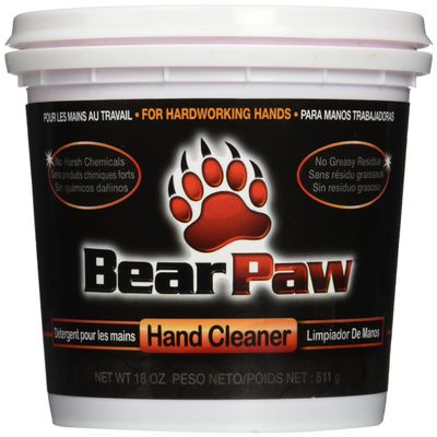 Bear Paw Hand Cleaner, 18oz Tub (1)