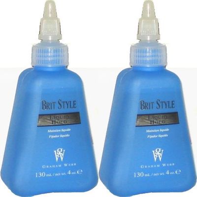 Graham Webb Brit Style Liquid Hold, 4.0 Fl. Oz. / 130 mL. each (2 Ct.)