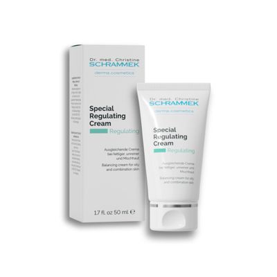 Special Regulating Cream (1.7 fl oz) - For Oily & Mixed Skin - Aloe Vera & Vitamin E - Face Moisturizer & Face Cream - Skin Care - Dr Schrammek