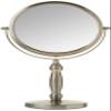 Floxite Dual sided 1x and 15x Vanity Mirror, Brushed Nickel view 3