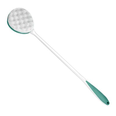 Helping Hand Long Handled Exfoliating Bath Sponge for Adults. Bendable Shower Sponge & Back Scrubber, Exfoliating Brush for Hard to Reach Areas. Bathing Sponge for Elderly & Disabled. 26/65cm Long