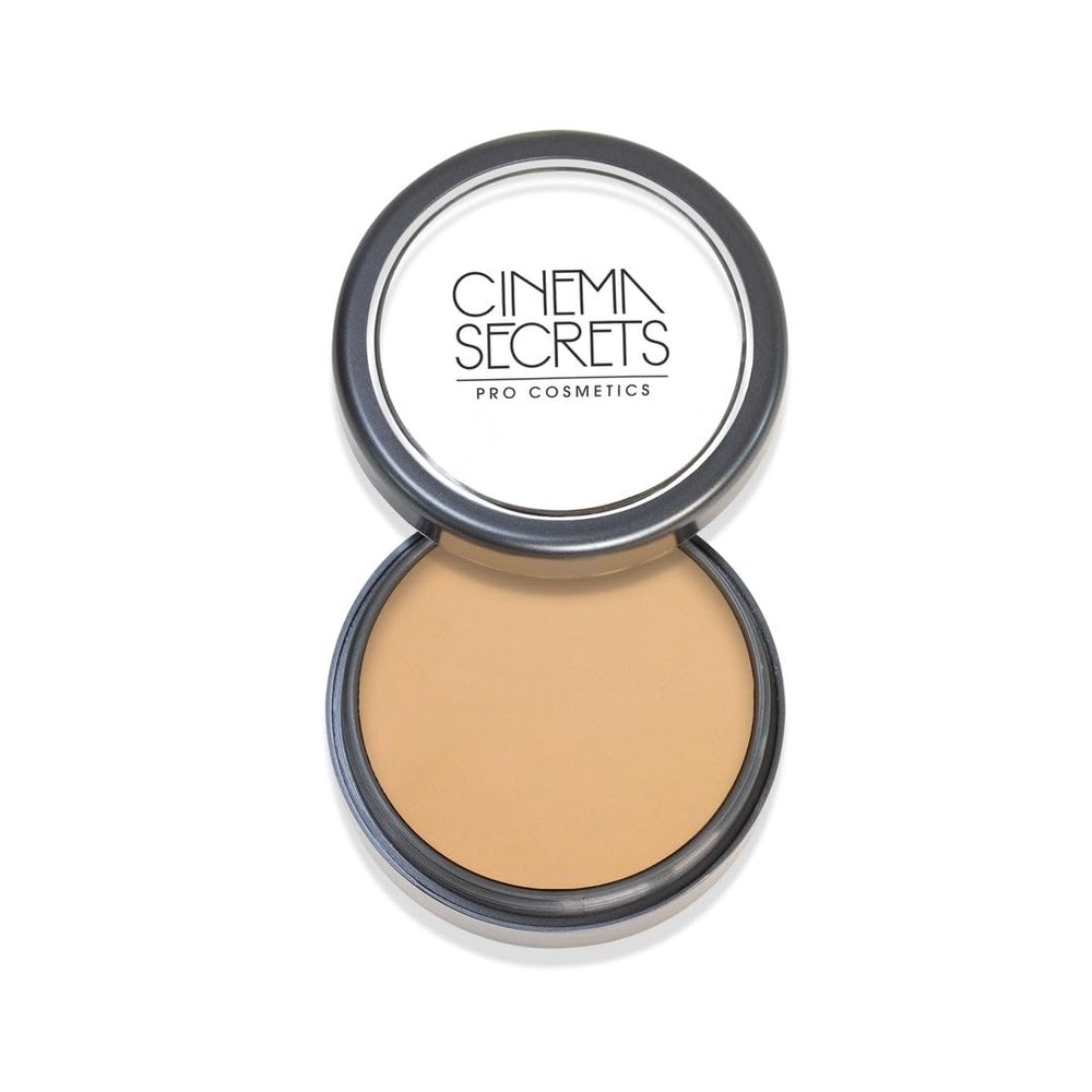 Cinema Secrets Ultimate Foundation Single, Light-Med Beige-Yellow Undertones, 300 Series, 301-63A - Pro Cream Foundation, Buildable Coverage, Long-Wear Matte Finish, Paraben-Free, Color Correct