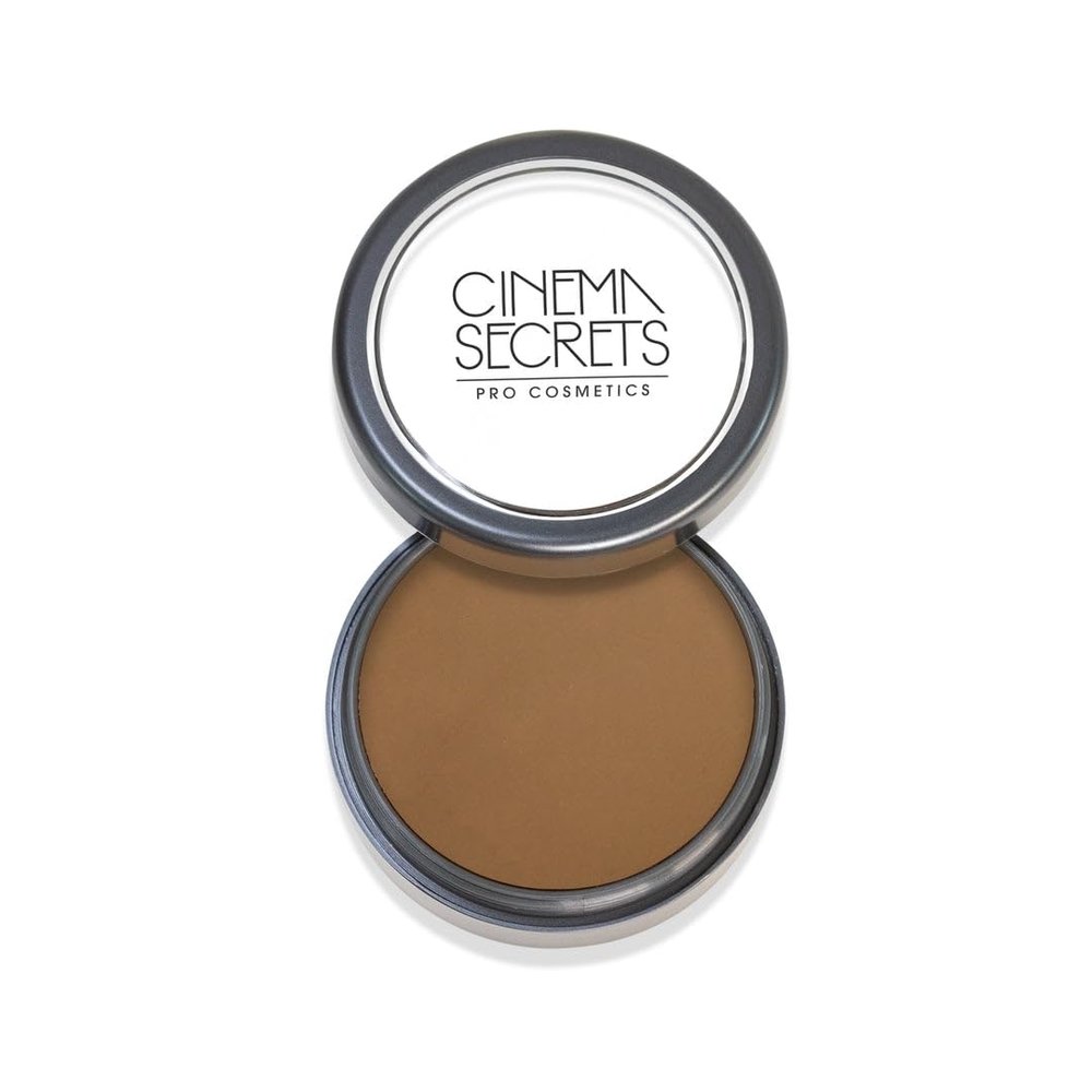 Cinema Secrets Ultimate Foundation Single, Med-Deep Olive Undertones,200 Series, 202-20 - Pro Cream Foundation, Buildable Coverage, Long-Wear Matte Finish, Paraben-Free, Color Correct