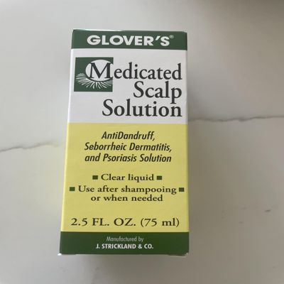 GLOVERS Medicated Scalp Solution 2.5 oz