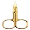 Pfeilring Nail Scissors 9 cm Gold-Plated view 1