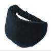 Deluxe Comfort Sleep Soft Memory Foam Eye Mask - 50% Cotton & 50% Polyster - Soft Memory Foam - Adjustable Strap - Sleeping Mask, Black view 1