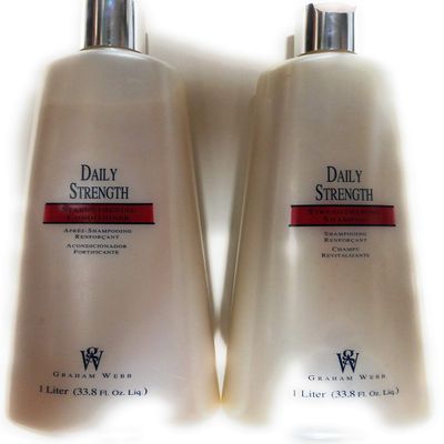 Graham Webb Daily Strengthening 33 oz. Shampoo + 33 oz. Conditioner (Combo Deal)