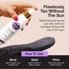 Fake Bake Flawless Self-Tanning Liquid Streak-Free, Long-Lasting Natural Glow For All Skin Tones - Sunless Tanner Includes Professional Mitt For Easy Application, Black Coconut Scent - 6 oz view 3