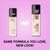 Maybelline Fit Me Dewy + Smooth Liquid Foundation Makeup, Medium Buff, 1 Count (Packaging May Vary) view 2