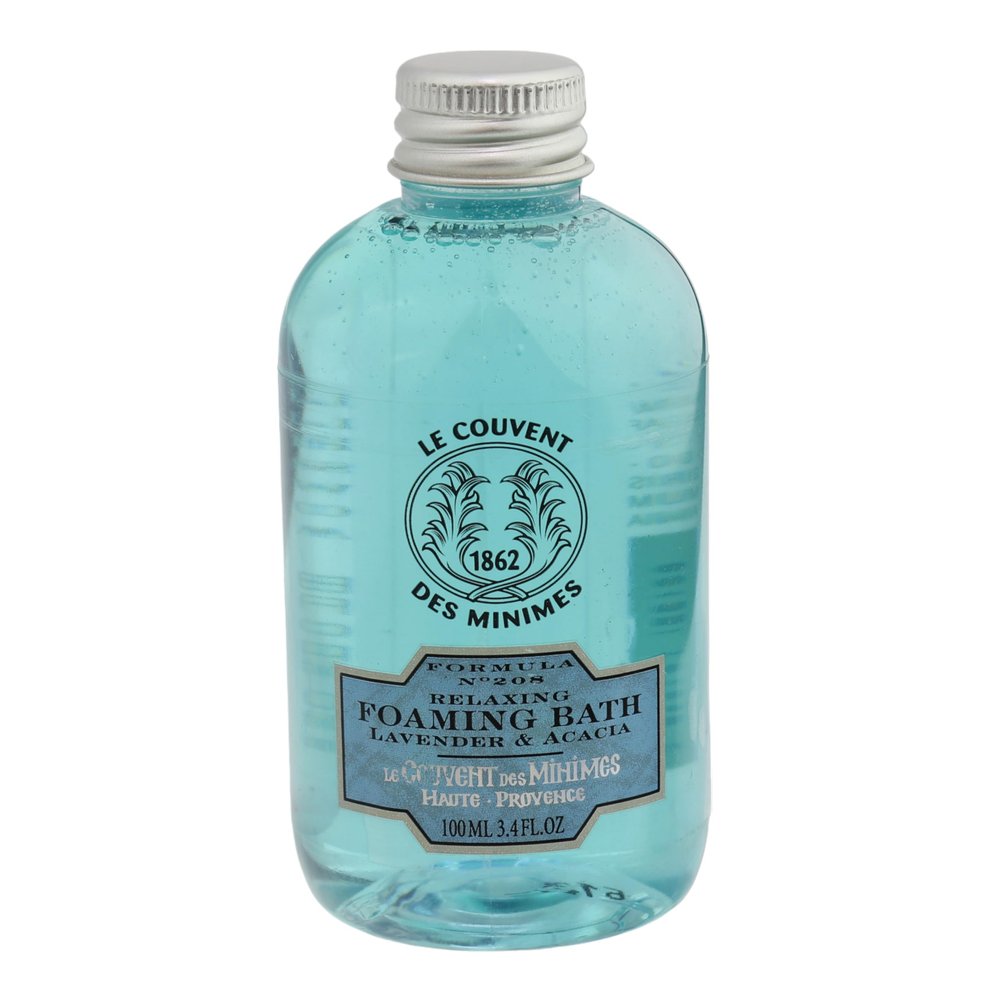 Le Couvent Des Minimes Lavender Acacia Relaxing Foaming Bath Foamula No. 208 Bubble Bath 3.4 oz