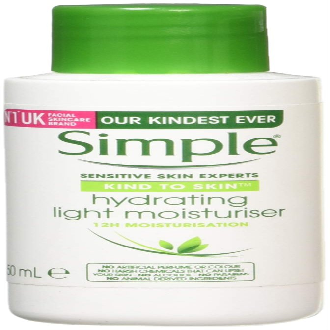 Simple Kind to Skin Hydrating Light Moisturiser (50ml)