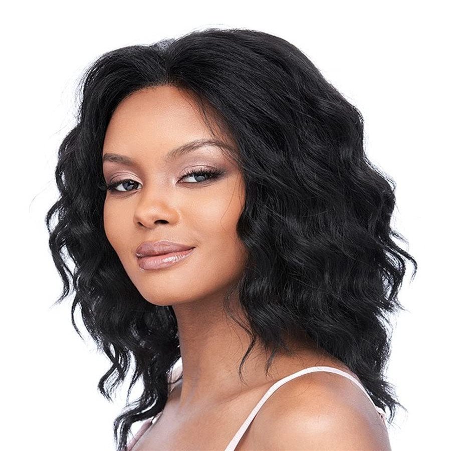Synthetic Full Lace Wig It's A Wig Lindsey (P1B/30 - Off Black/Medium Brown Red)