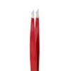 Rubis Evolution Swiss Cross Stainless Steel Tweezers Combined Pointed/Slanted Tips for Precise Eyebrows and Hair Removal, 1K901,Rubis Switzerland Swiss Made World Renowned Precision view 2