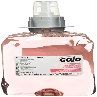 Gojo 516103CT FMX-12 Luxury Foam Hand Wash, Cranberry, 1250mL Refill, 3/Carton