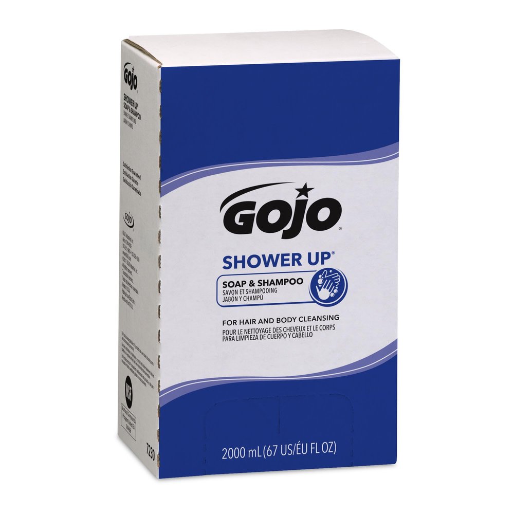 GOJO PRO TDX Soap & Shampoo Refill, Clean Scent, 4ct x 2000 mL - 7230-04