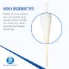 Dynarex 6-Inch Sterile Cotton Tipped Applicators - Single-Use Wooden Cotton Tip Applicators for Wound Care & Dressing, Hygiene, Make Up, Cleaning Tools, Jewelry - 1 Box of 100 Pouches, 2 per Pouch view 3