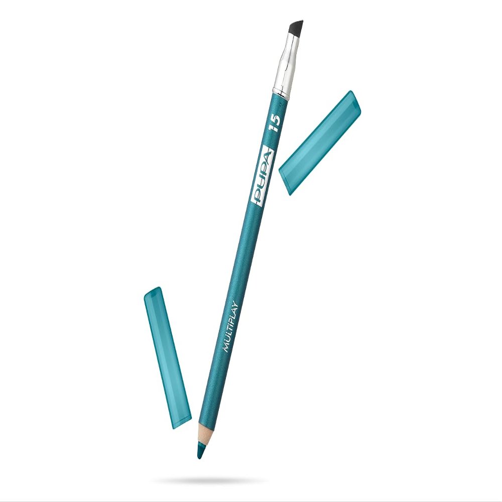 PUPA Milano Multiplay Eye Pencil - Multipurpose Pencil - Suitable For Sensitive Eyes - Soft And Smooth Texture - Paraben Free - Ophthalmologist Tested - Amazing Color - 01 Icy White - 0.04 Oz