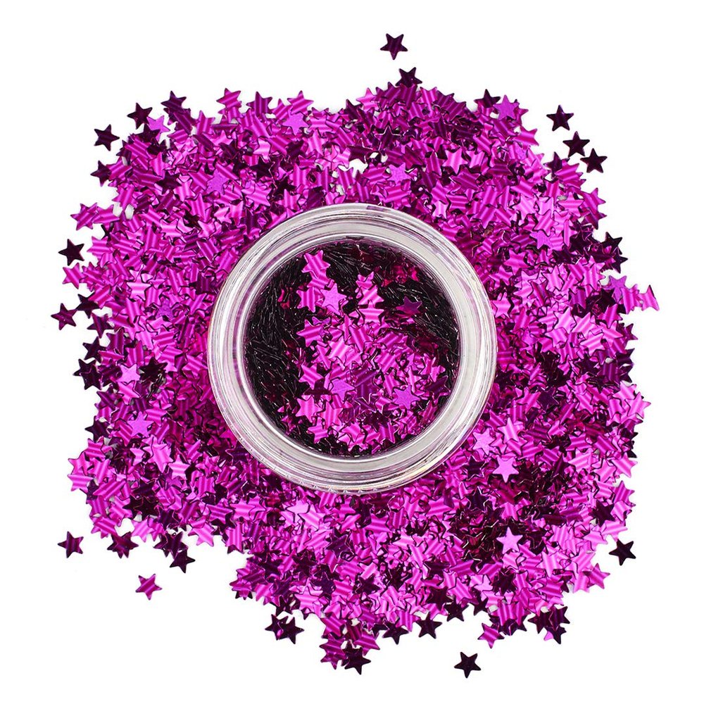 StarGazer Glitter Stars - Purple