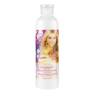 Avon Hannah Montana Hand & Body Lotion Sugar Pop 8.4 oz