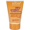 Alba Botanica Very Emollient Sunless Golden Tanning Natural Formula 4 oz view 1
