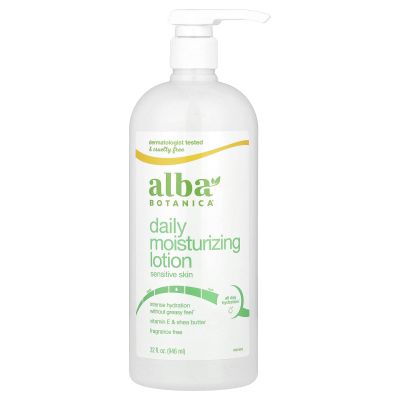 Alba Botanica Body Ltn Emol Unsntd 32 fz