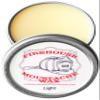 Firehouse Moustache Wax - Made in USA - Light Hold Mustache & Beard Wax - All-Weather, Naturally Scented and Colored (LIGHT, 1 Ounce Tin) - Handmade in Small Batches by John the Fireman view 1