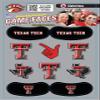 Innovative Adhesives TEXAS TECH Multiuse Combo Sheet Peel & Stick Tattoo-Sticker view 1