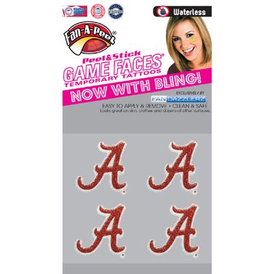 Innovative Adhesives Alabama Fan-A-Peel Temporary Tattoo-Sticker