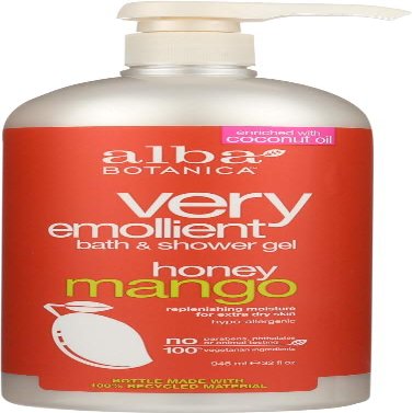 ALBA BOTANICA BATH&SHWR GEL,MANGO 32 FZ