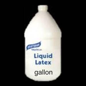 Graftobian Liquid Latex SFX Makeup - Professional Skin Safe Adhesive for Special Effects and Body FX, For Theatrical Stage, Cosplay, and Halloween Makeup, 1 gallon